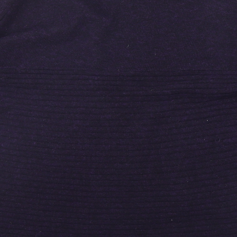 Per Una Womens Purple   Cardigan Jumper Size 14