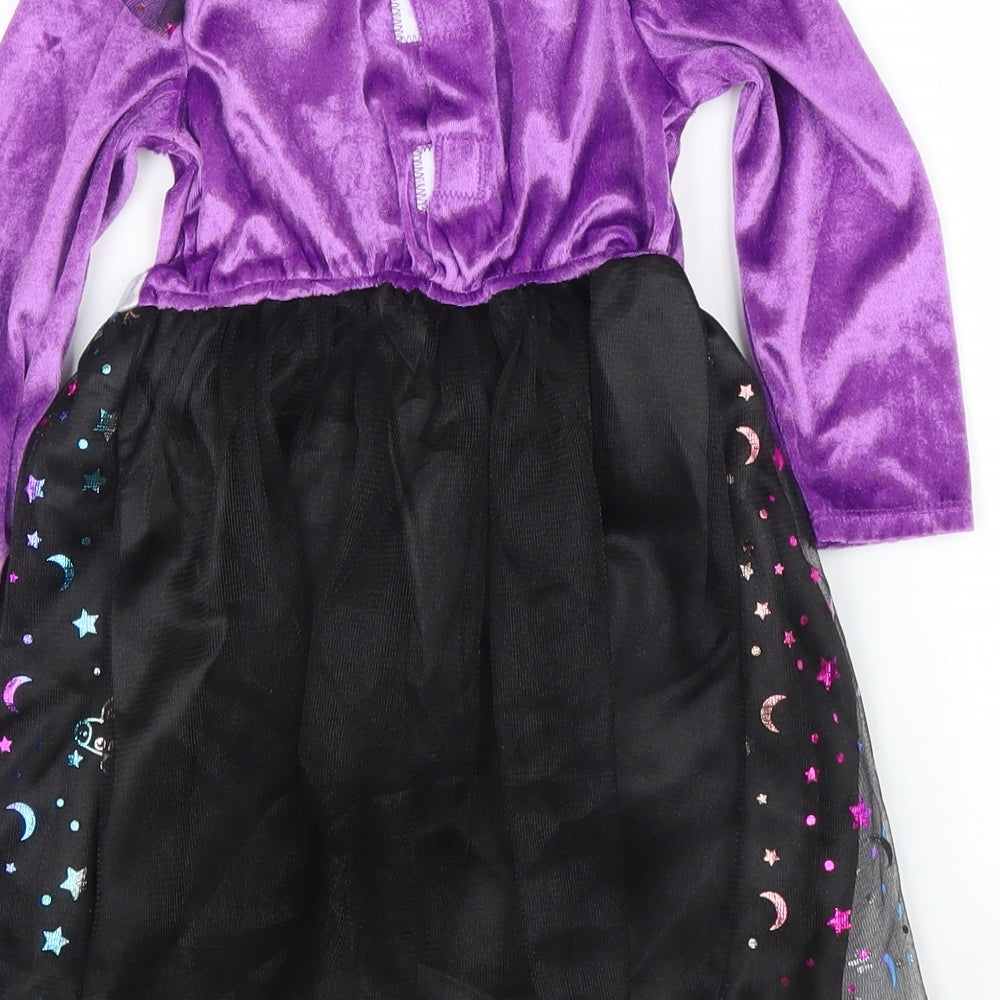 Peppa Pig Girls Black   A-Line  Size 12 Months  - Halloween