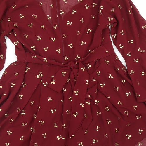 Preworn Womens Purple   Romper One-Piece Size M  - Dress romper