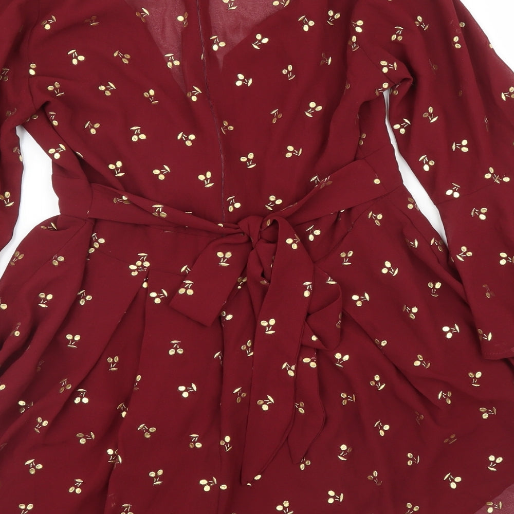 Preworn Womens Purple   Romper One-Piece Size M  - Dress romper