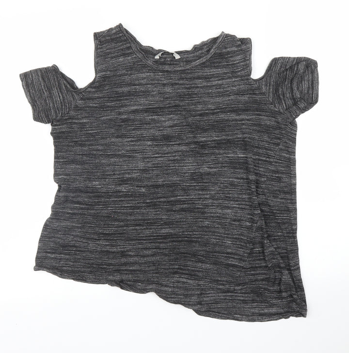 TU Womens Grey   Basic Blouse Size 14