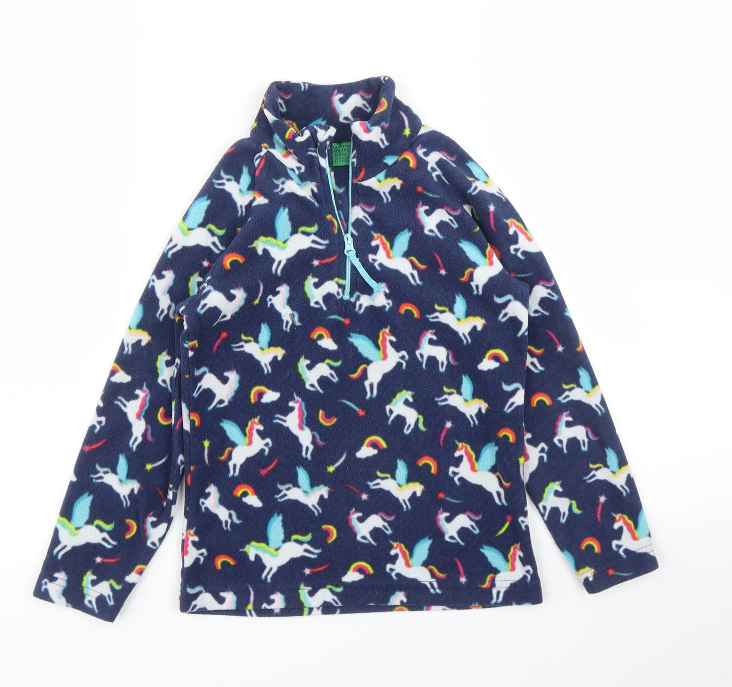 Mountain Warehouse Girls Blue   Pullover Jumper Size 5 Years