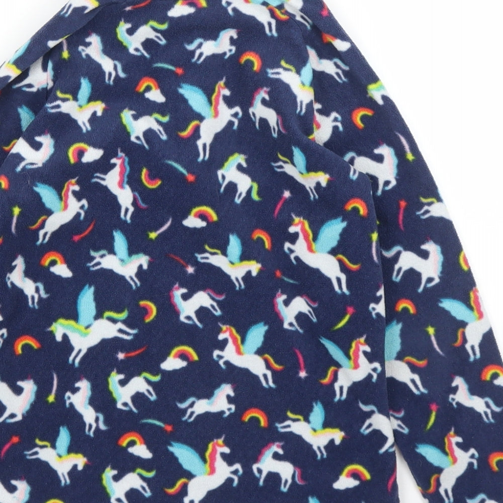 Mountain Warehouse Girls Blue   Pullover Jumper Size 5 Years