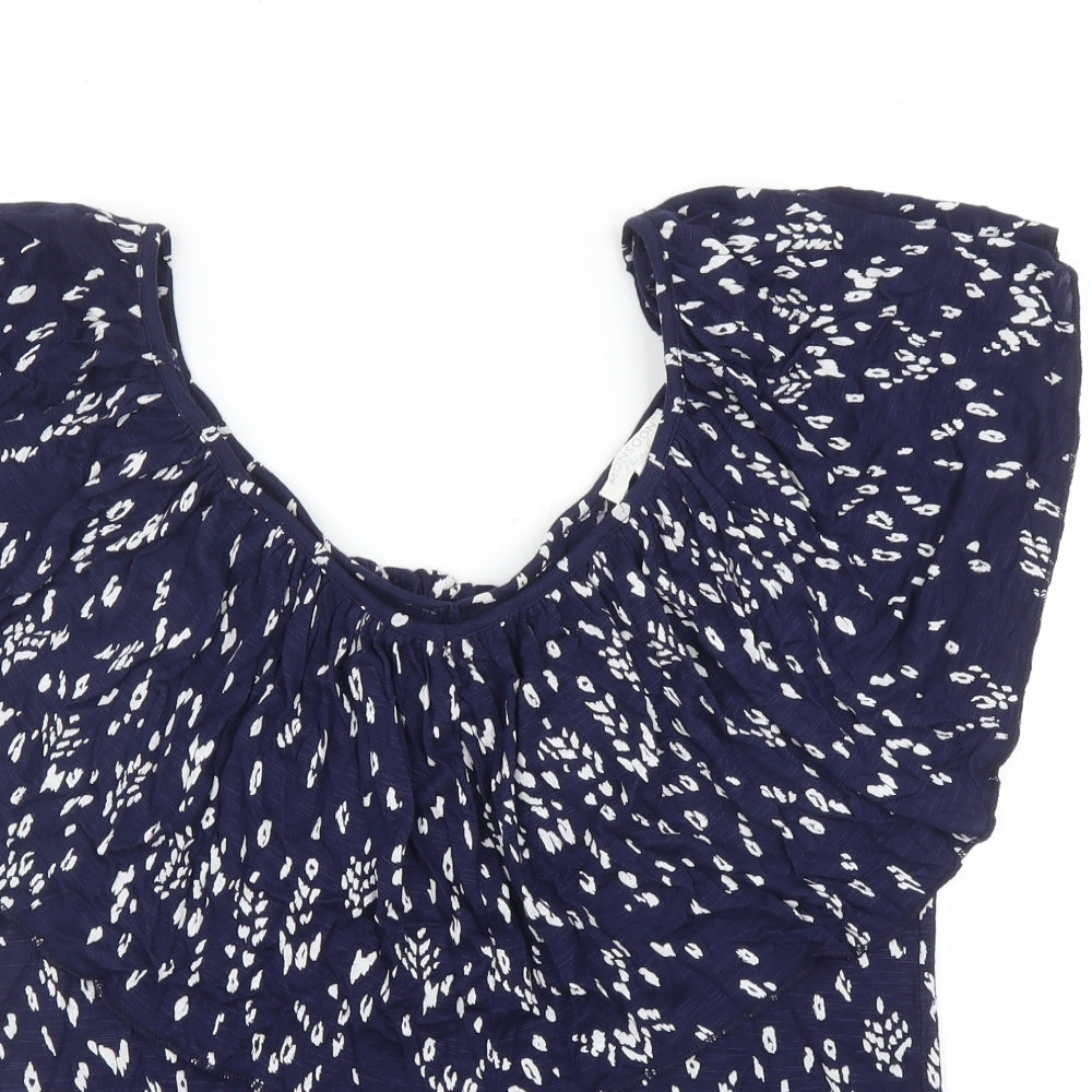 Monsoon Womens Blue   Basic Blouse Size S