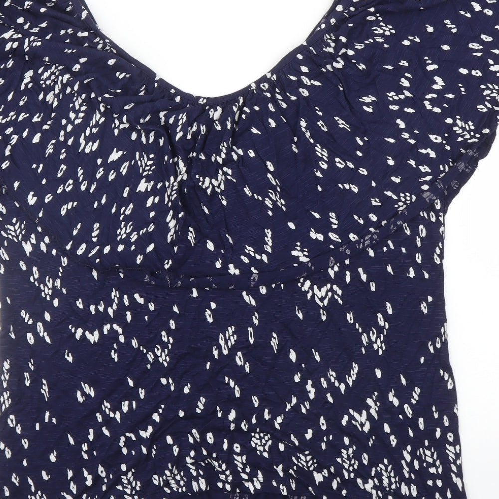 Monsoon Womens Blue   Basic Blouse Size S