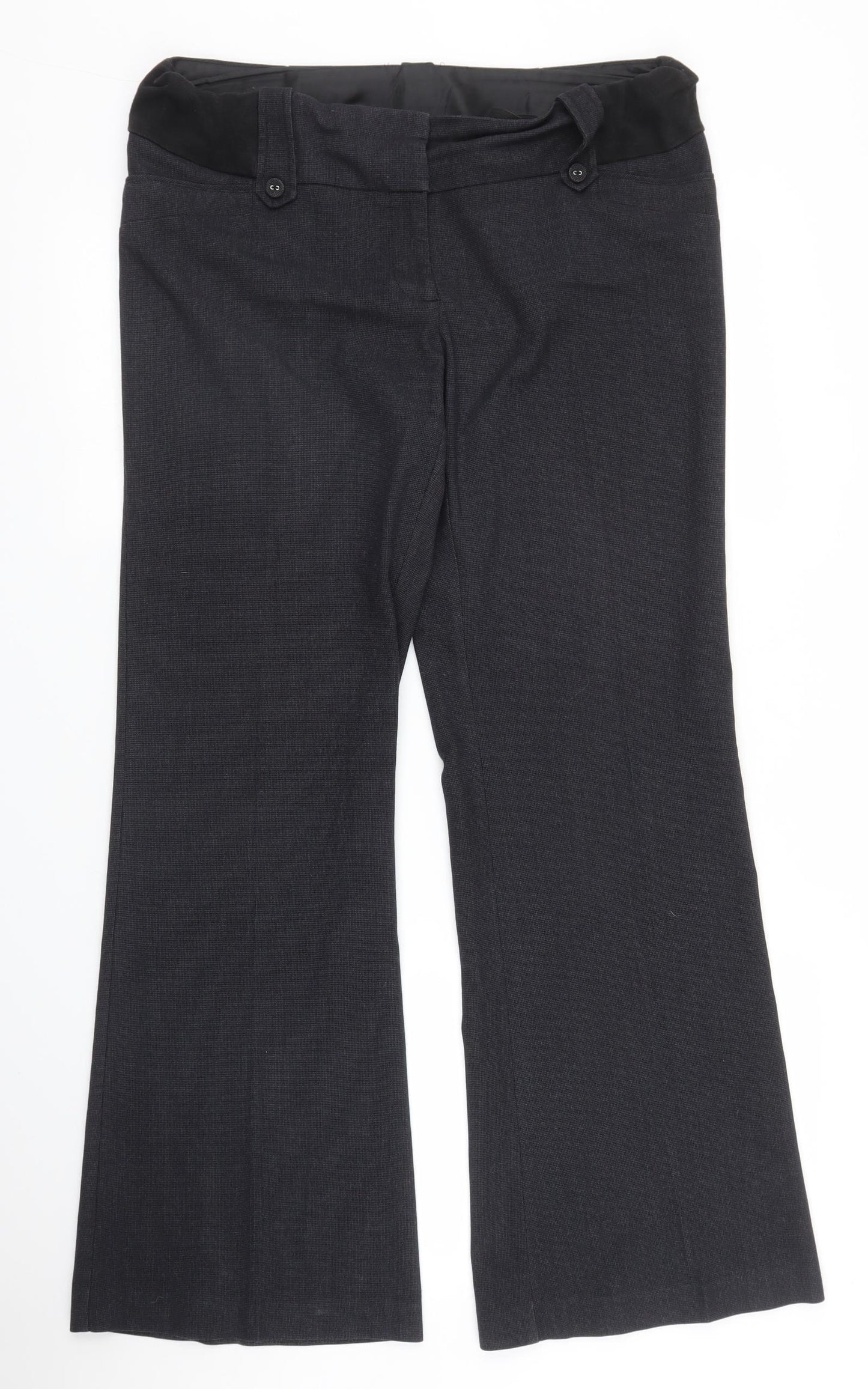 New Look Womens Blue   Trousers  Size 12 L30 in