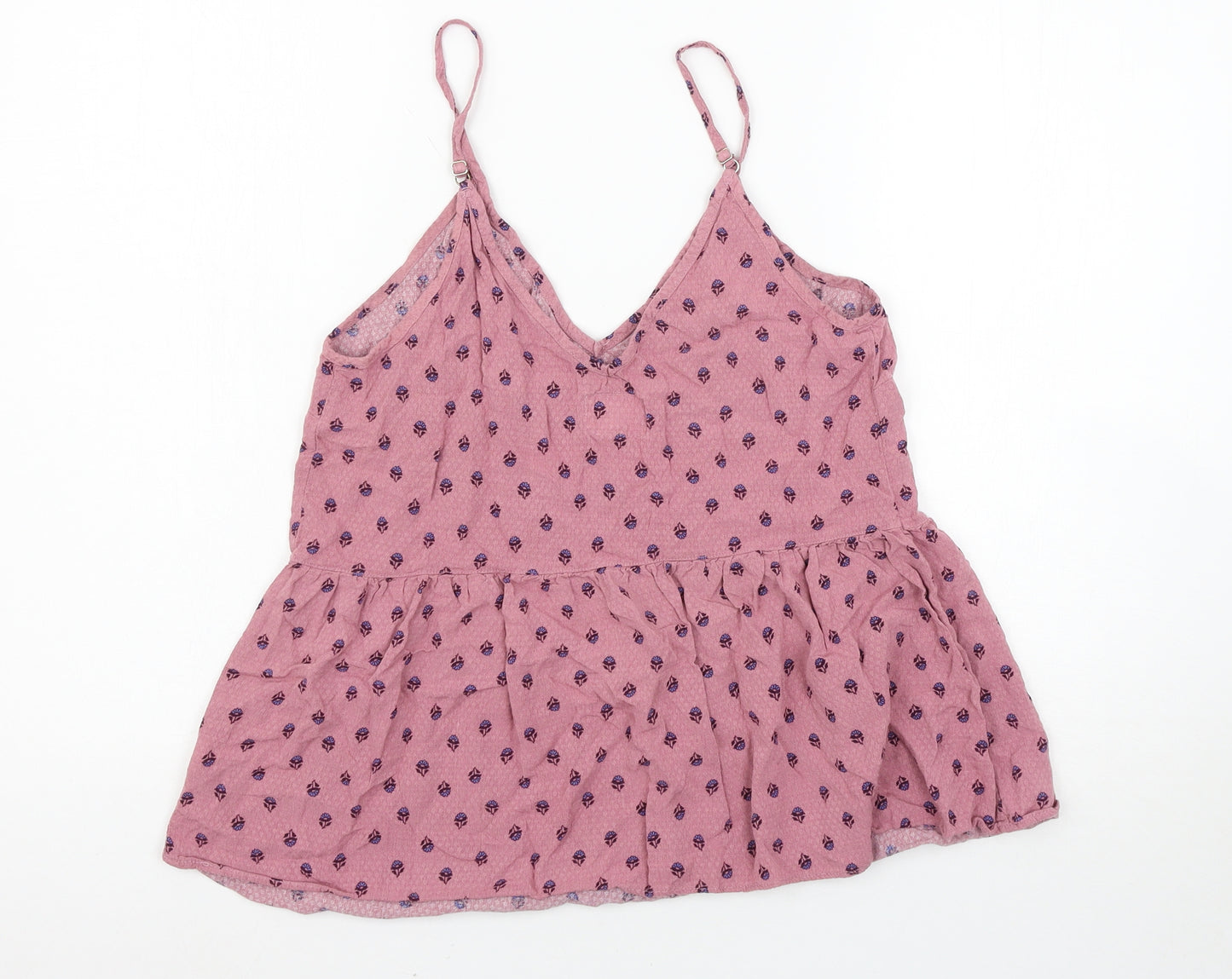 NEXT Womens Pink Floral  Top Pyjama Top Size 10