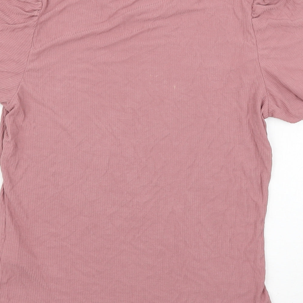 Primark Womens Pink   Basic T-Shirt Size S