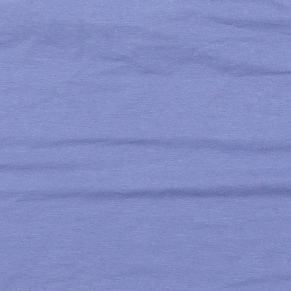 Missguided Womens Blue   Basic T-Shirt Size 10