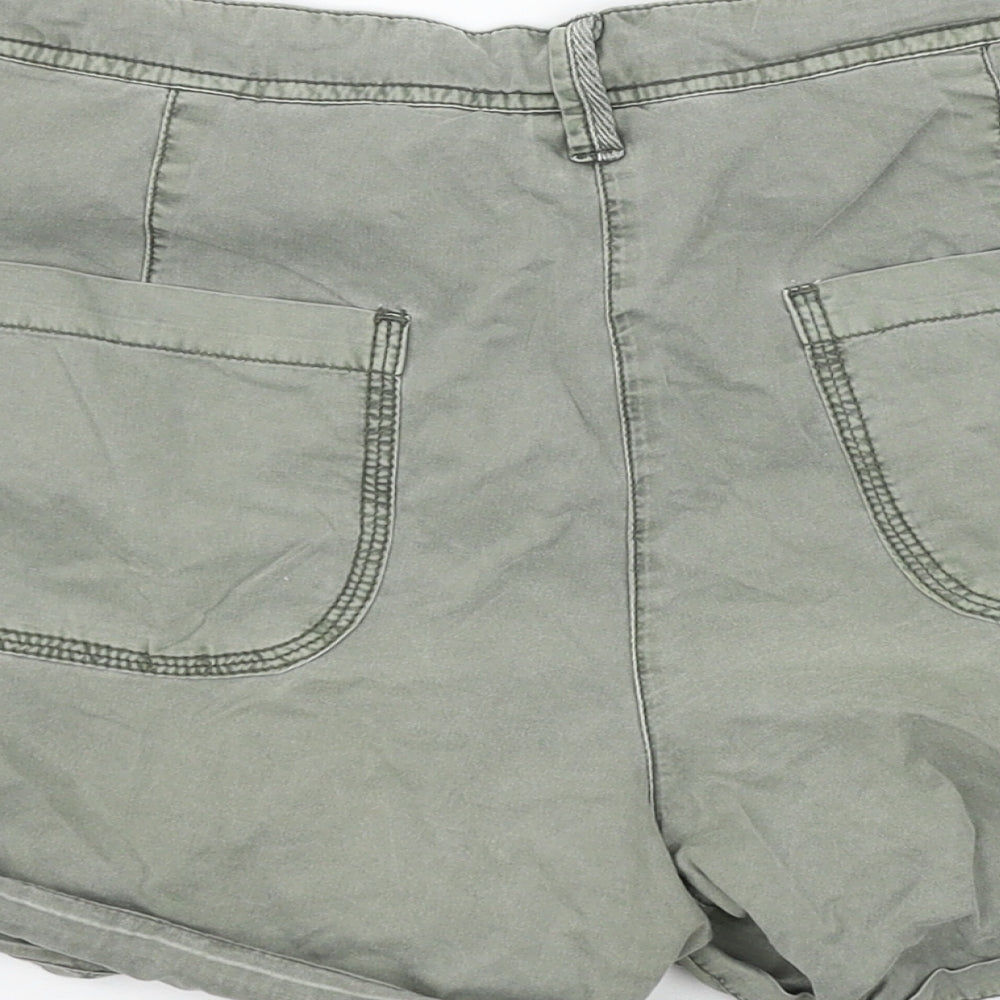 Dorothy Perkins Womens Green   Cargo Shorts Size 12