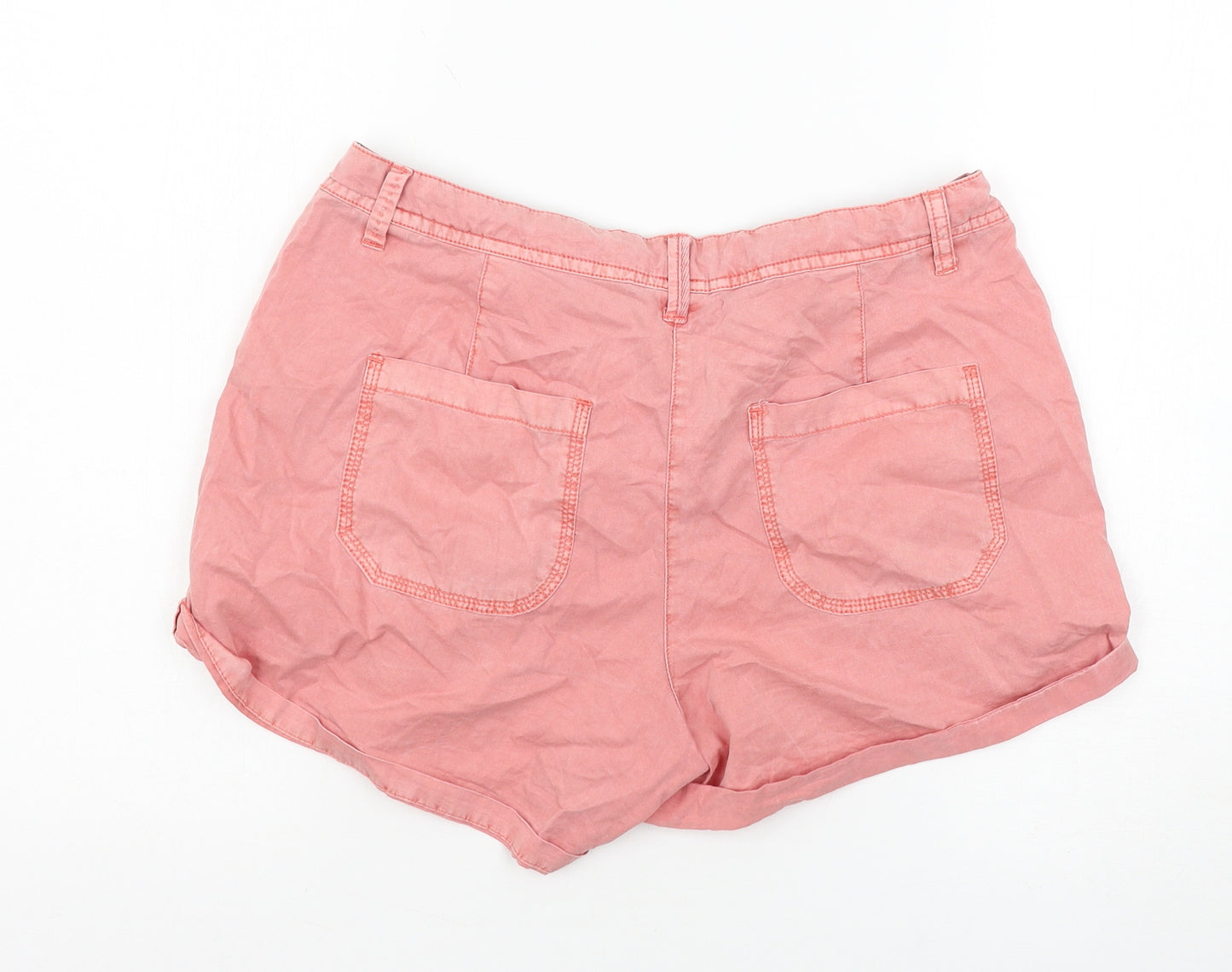 Dorothy Perkins Womens Pink   Cargo Shorts Size 10