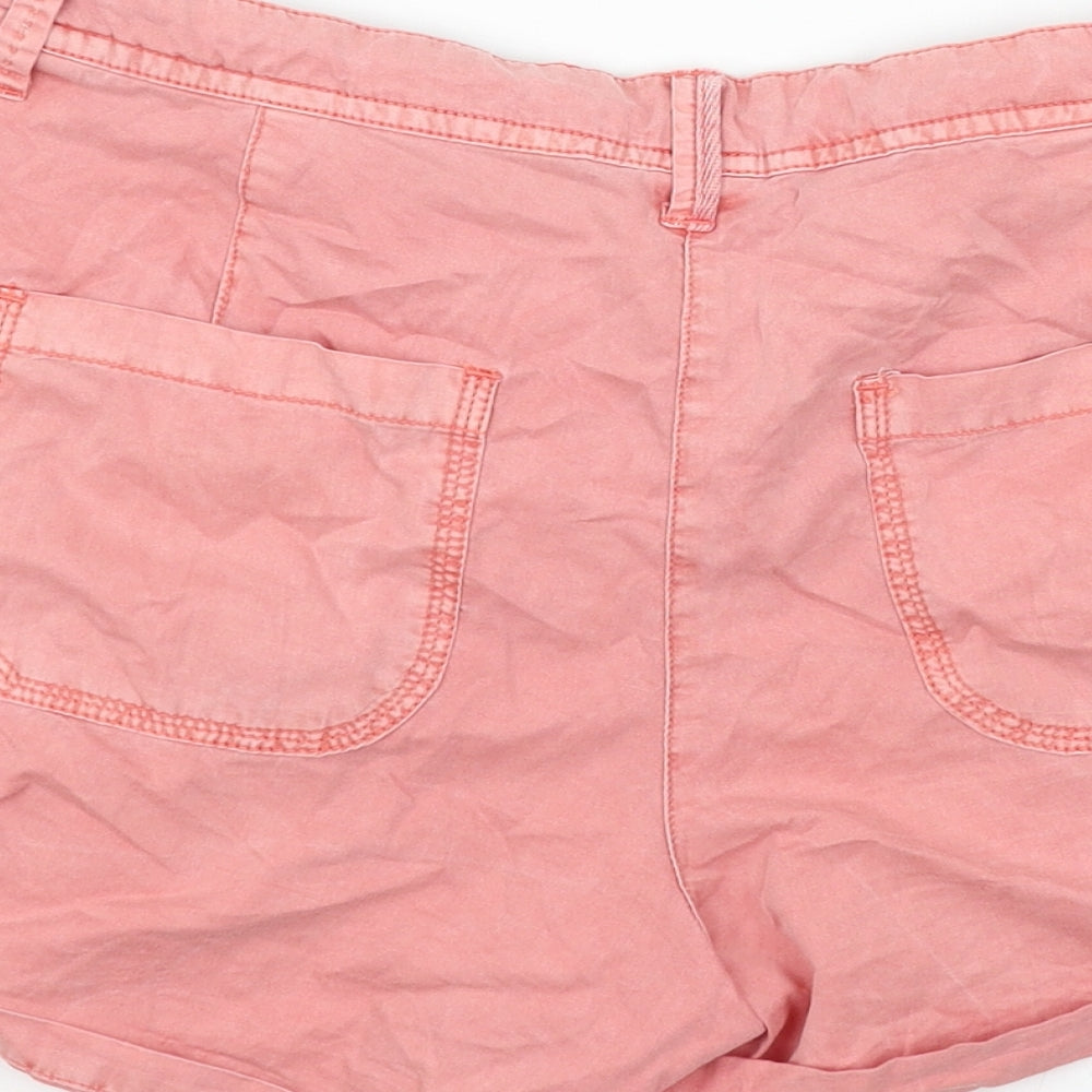Dorothy Perkins Womens Pink   Cargo Shorts Size 10