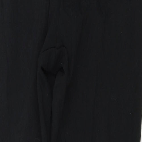 jeff&co Womens Black   Jegging Leggings Size 12 L27 in