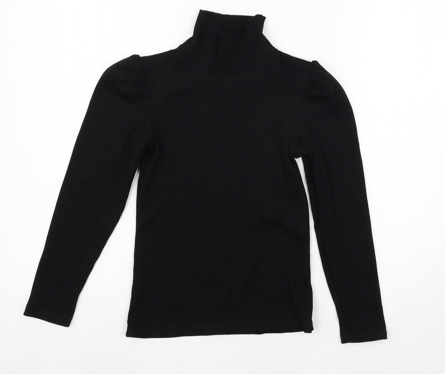 F&F Girls Black   Pullover Jumper Size 10-11 Years