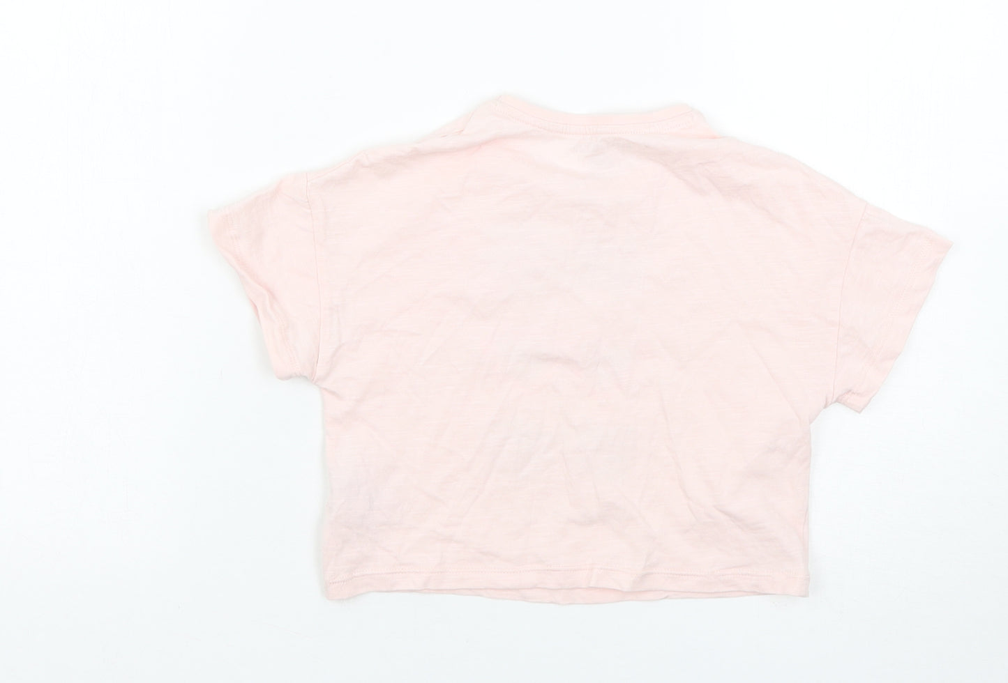 F&F Girls Pink   Basic T-Shirt Size 4-5 Years