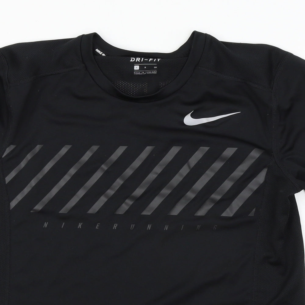 Nike Mens Black   Basic T-Shirt Size S