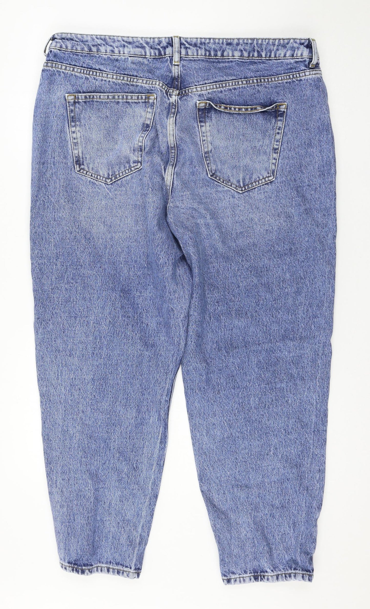 NEXT Womens Blue   Mom Jeans Size 18 L26 in