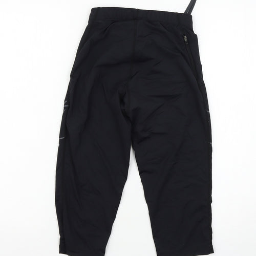 Basics Womens Black   Cropped Leggings Size S