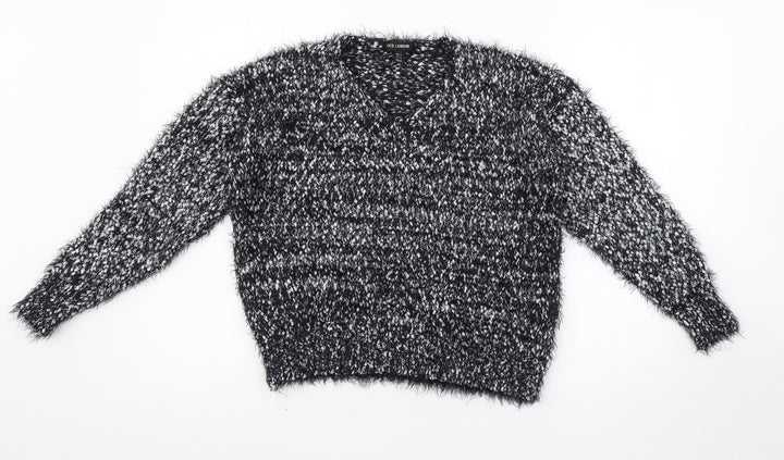 QED London Womens Black   Pullover Jumper Size S