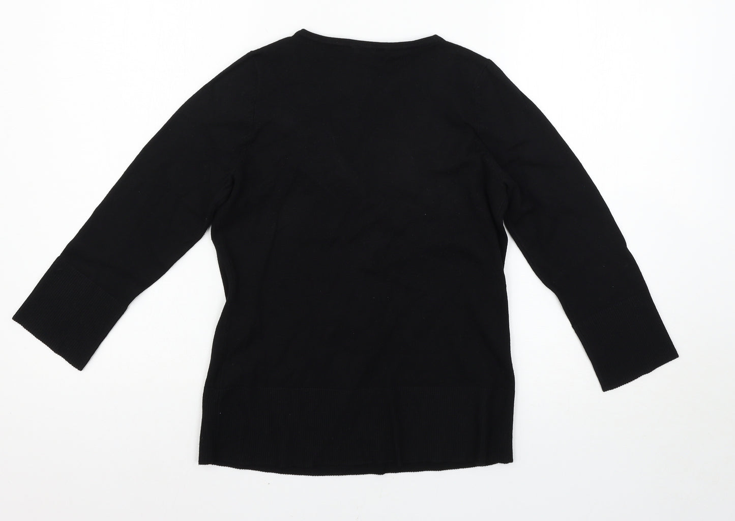 Linea Womens Black   Basic T-Shirt Size M