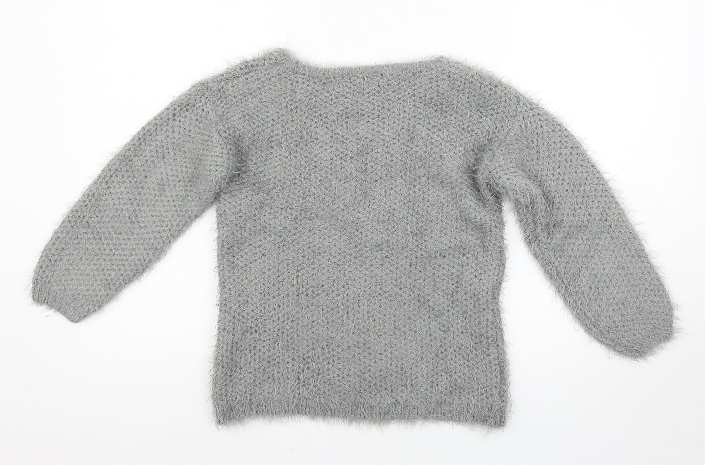 Atmosphere Womens Grey   Pullover Jumper Size S