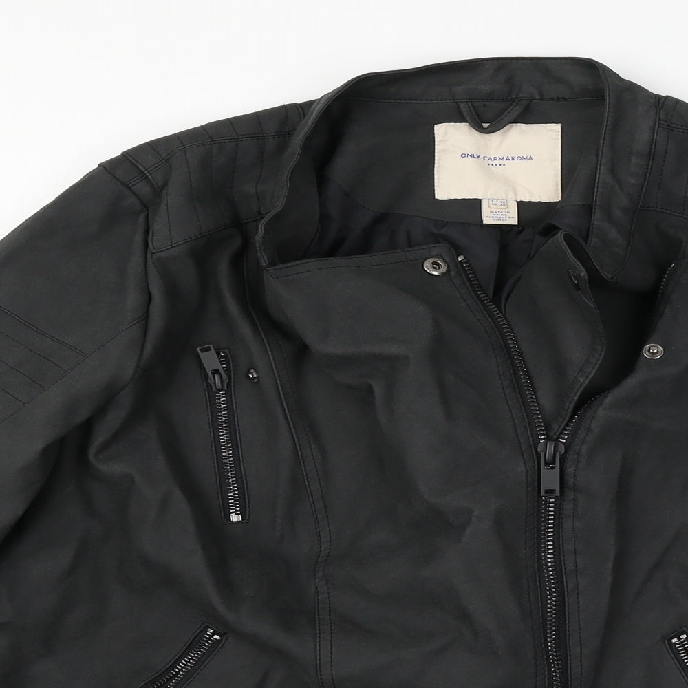 OnlyCarmakoma Womens Black   Jacket  Size 20