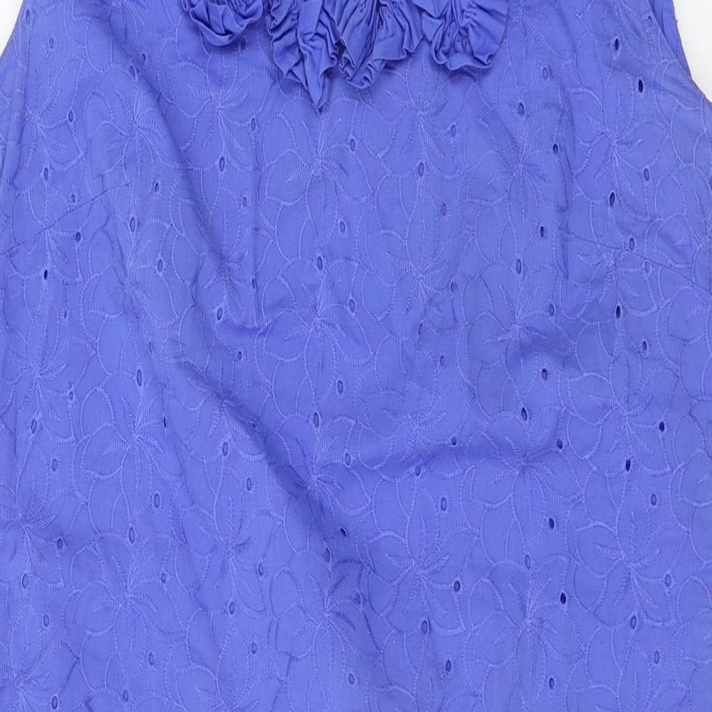 Per Una Womens Blue   Tank Dress  Size 14