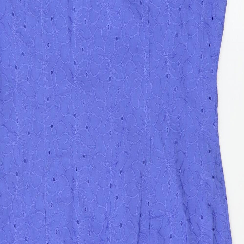 Per Una Womens Blue   Tank Dress  Size 14