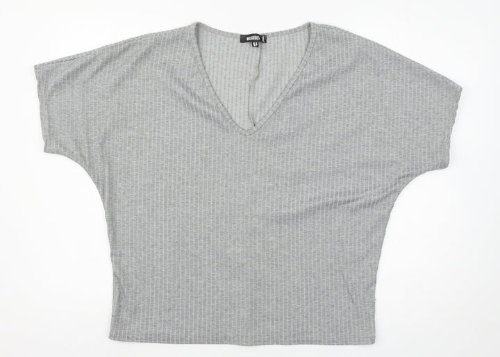 Missguided Womens Grey   Pullover Jumper Size 12