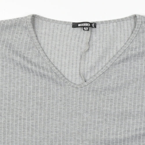 Missguided Womens Grey   Pullover Jumper Size 12