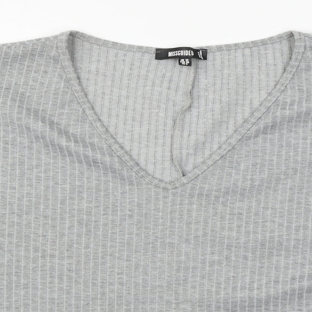 Missguided Womens Grey   Pullover Jumper Size 12