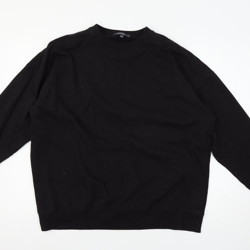 Missguided Womens Black   Pullover Sweatshirt Size M