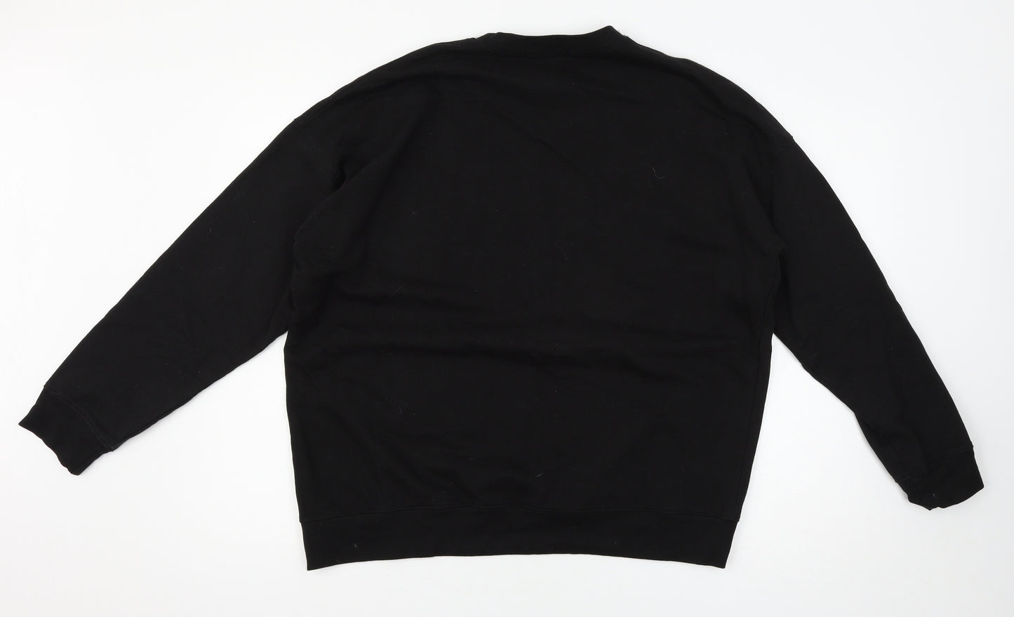 Missguided Womens Black   Pullover Sweatshirt Size M