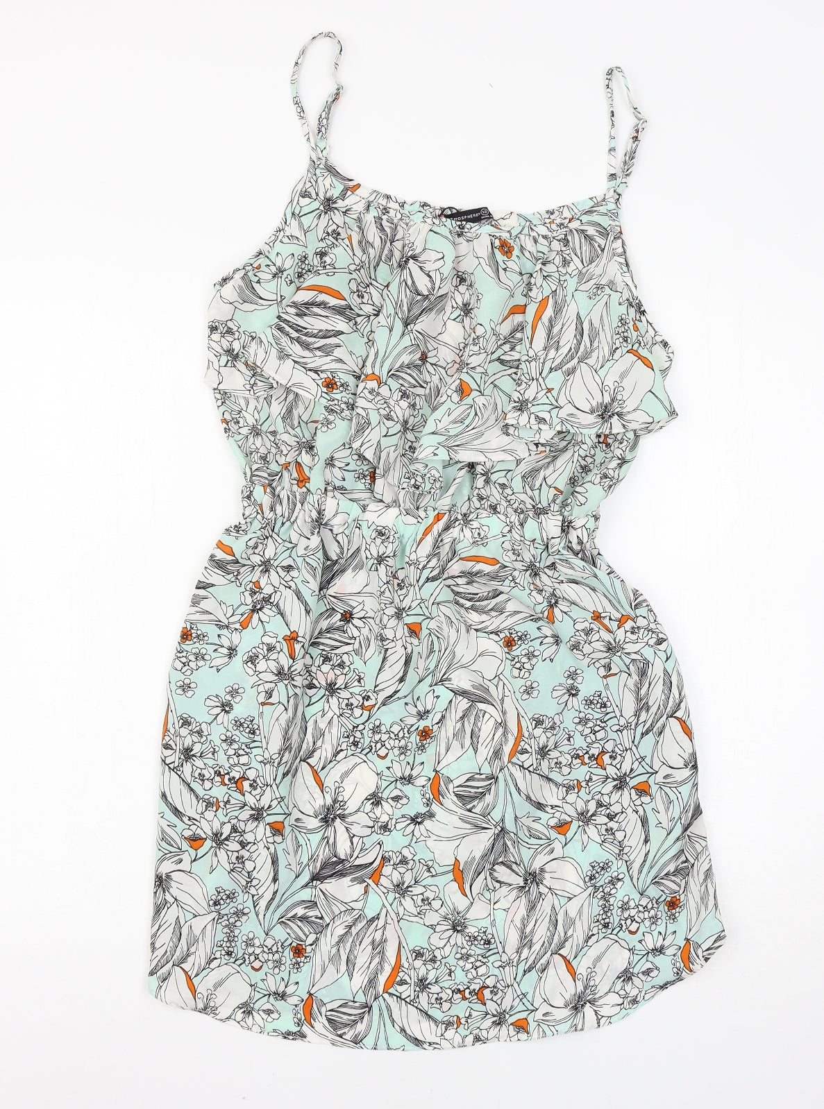 Atmosphere Womens Multicoloured Fair Isle  Tank Dress  Size 12