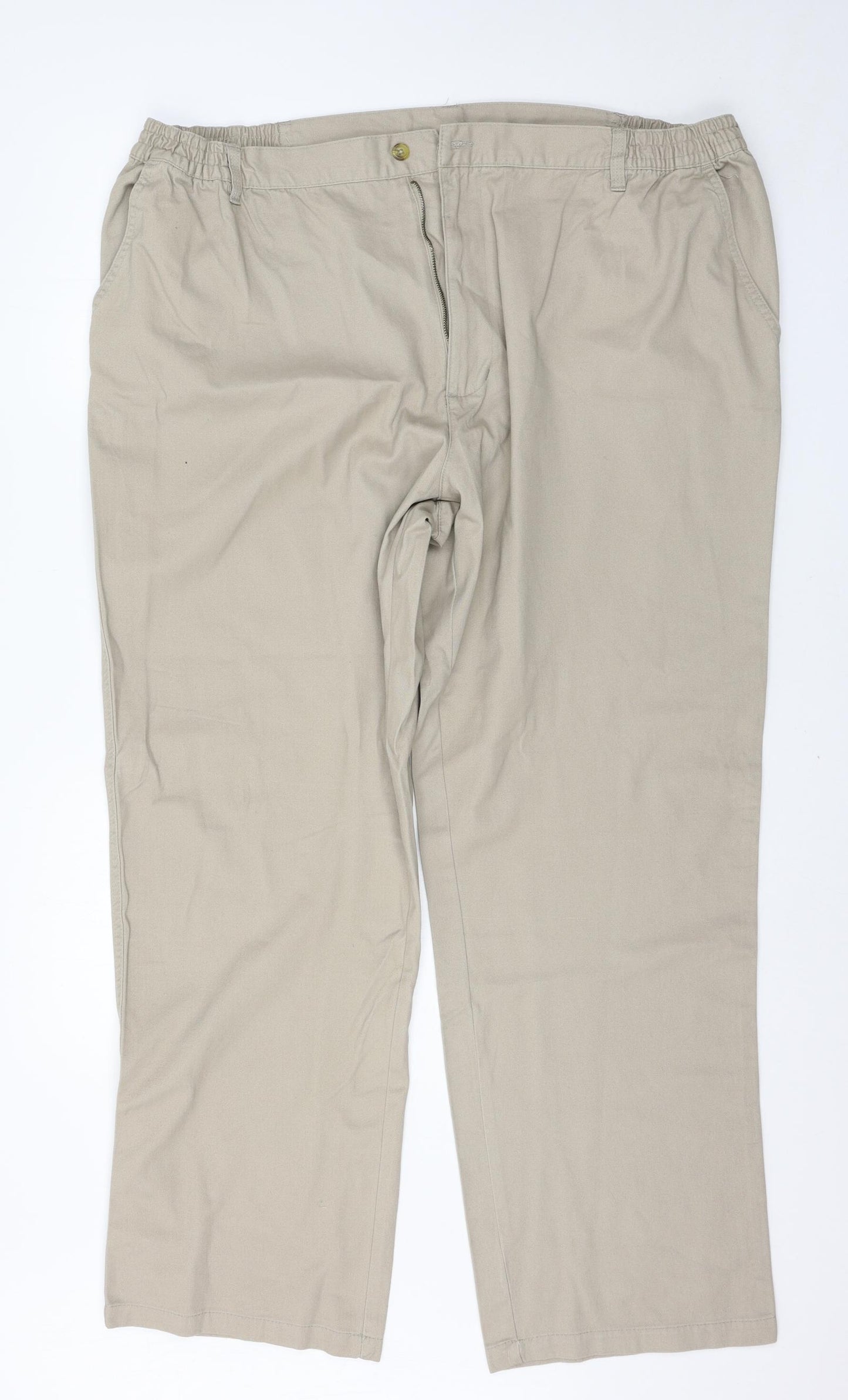 Cotton Traders Mens Beige   Trousers  Size 44 L31 in