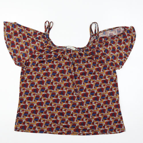 Cache Cache Womens Multicoloured   Basic T-Shirt Size M
