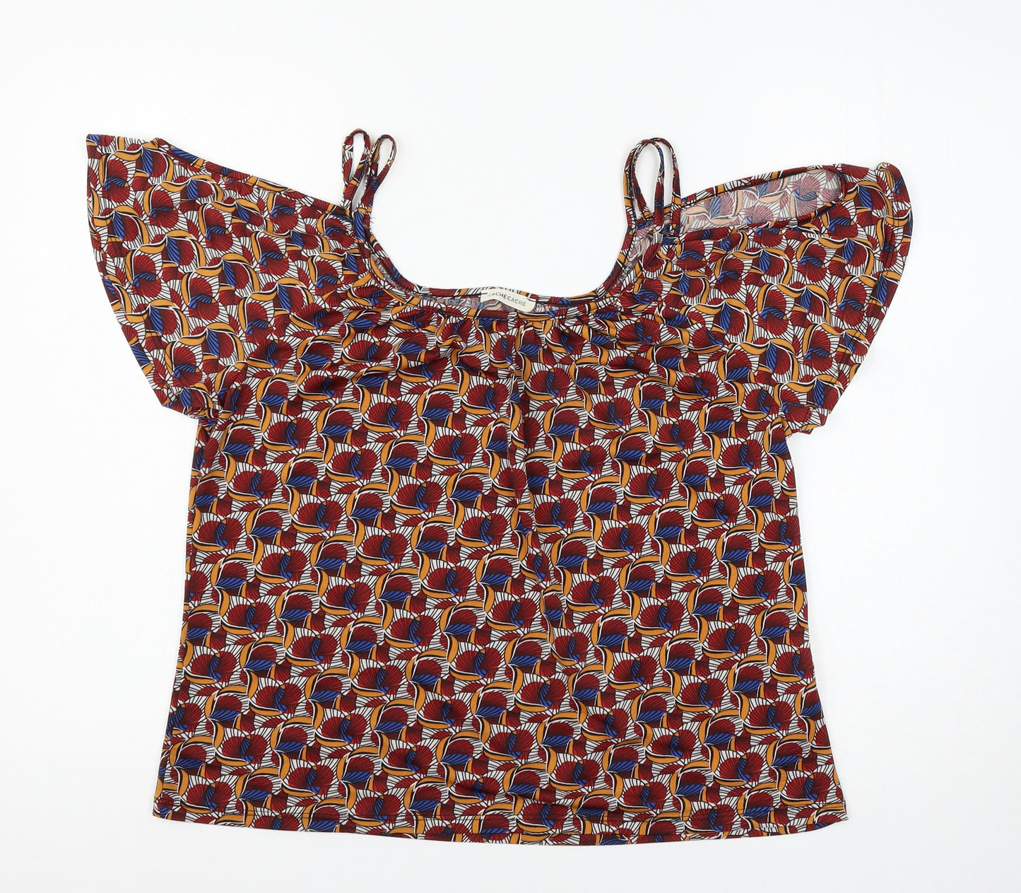 Cache Cache Womens Multicoloured   Basic T-Shirt Size M