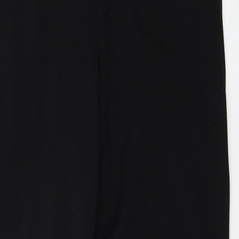 Marks and Spencer Womens Black   Trousers  Size 8 L32 in