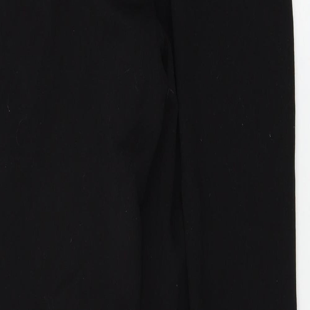 Marks and Spencer Womens Black   Trousers  Size 8 L32 in