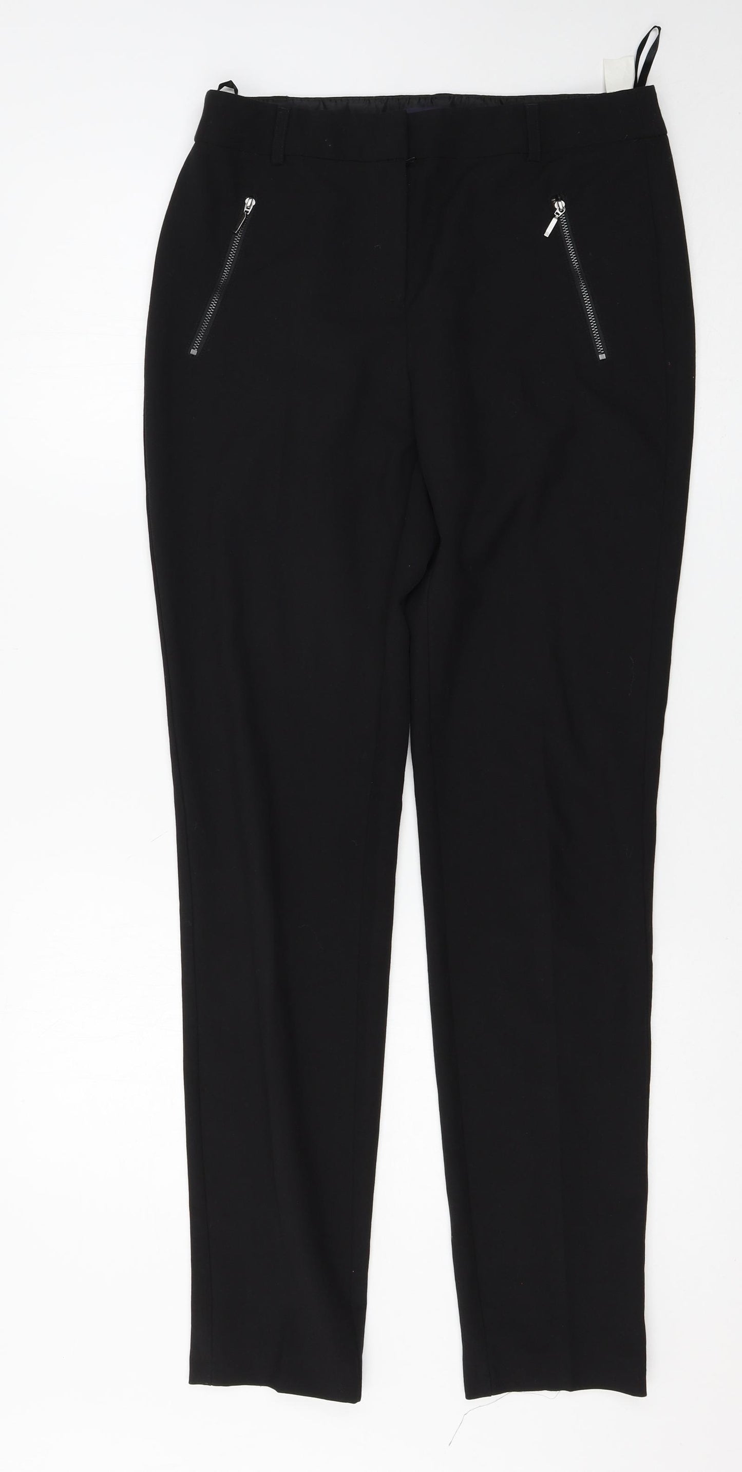 Marks and Spencer Womens Black   Trousers  Size 10 L31 in