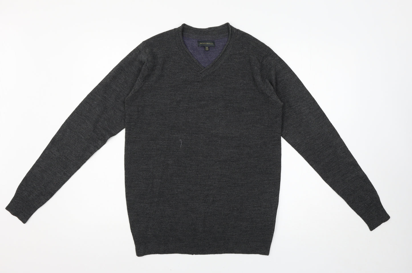 Industrralize Mens Grey   Pullover Jumper Size XS