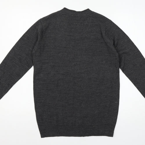 Industrralize Mens Grey   Pullover Jumper Size XS