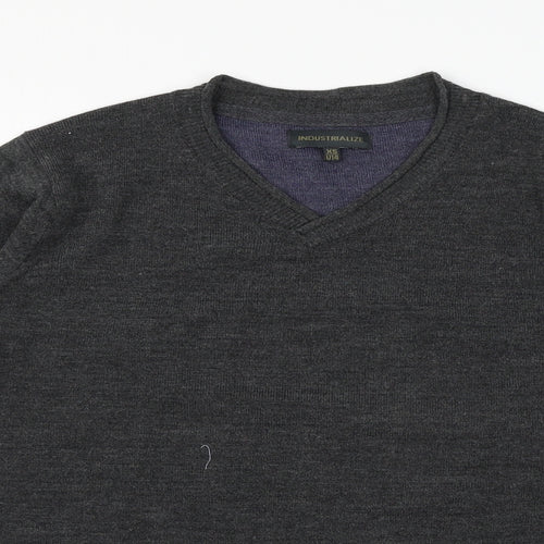 Industrralize Mens Grey   Pullover Jumper Size XS