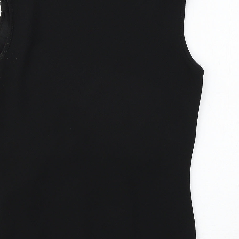evie Womens Black   Basic Blouse Size 12