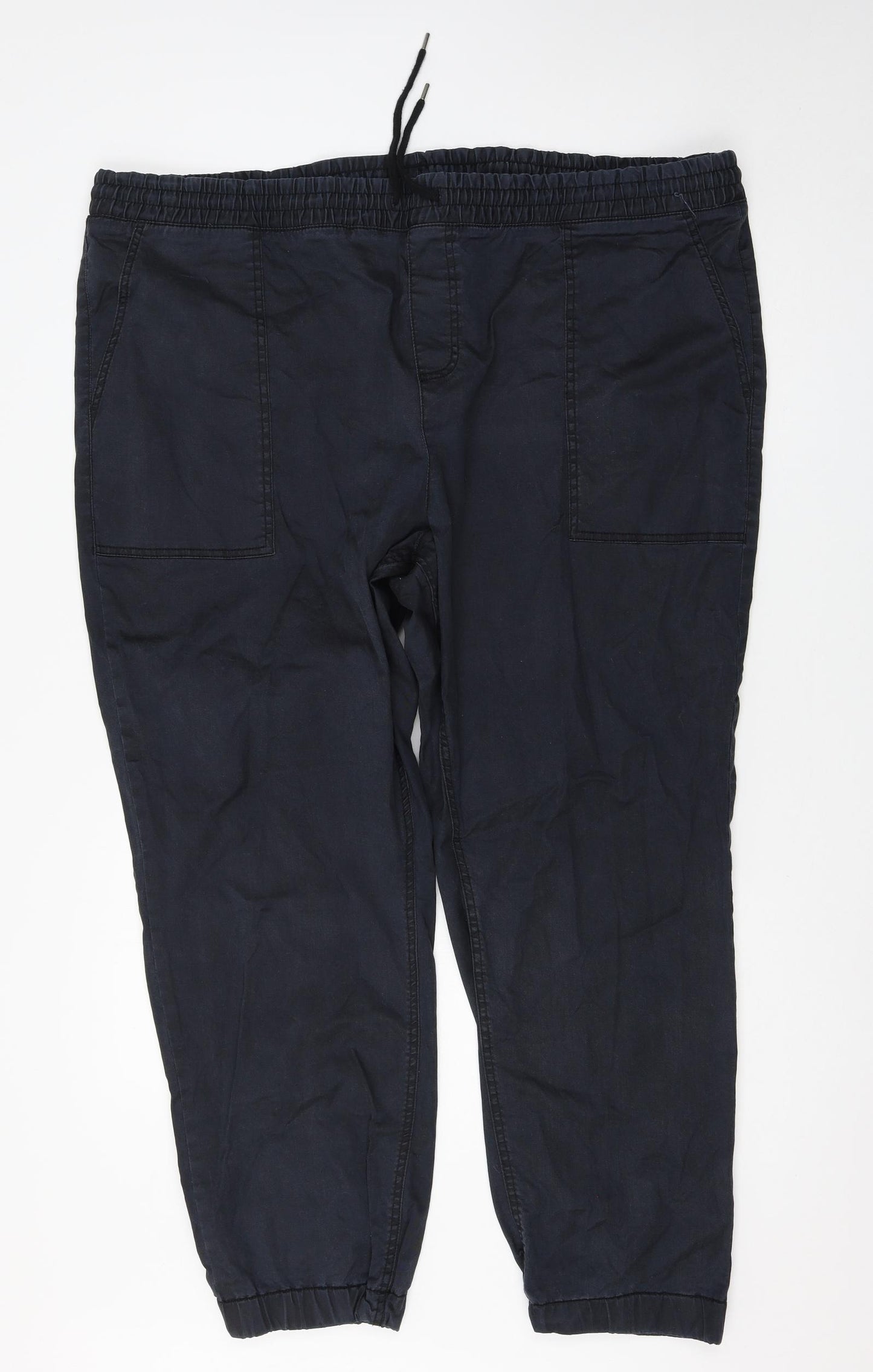 Very Womens Blue   Trousers  Size 22 L27 in