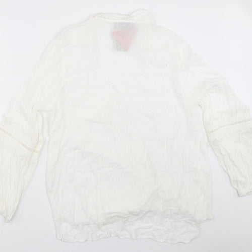 Alice & You Womens White   Basic Blouse Size 18