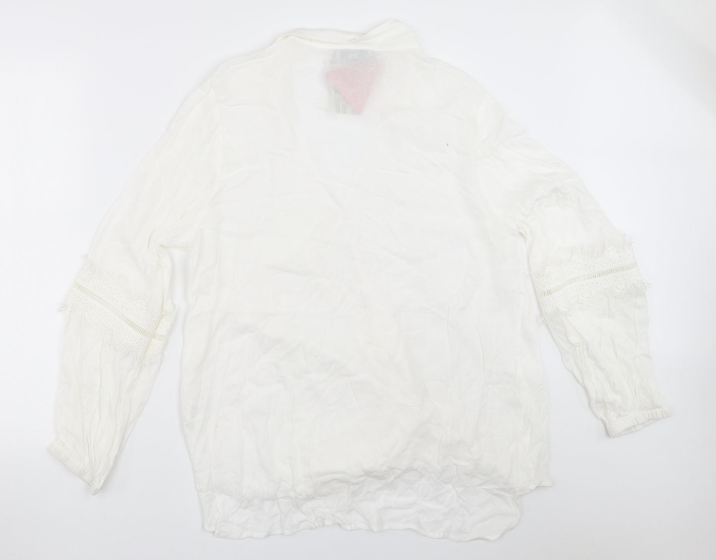 Alice & You Womens White   Basic Blouse Size 18