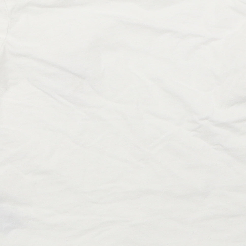 Marks and Spencer Girls White   Basic T-Shirt Size 3-4 Years