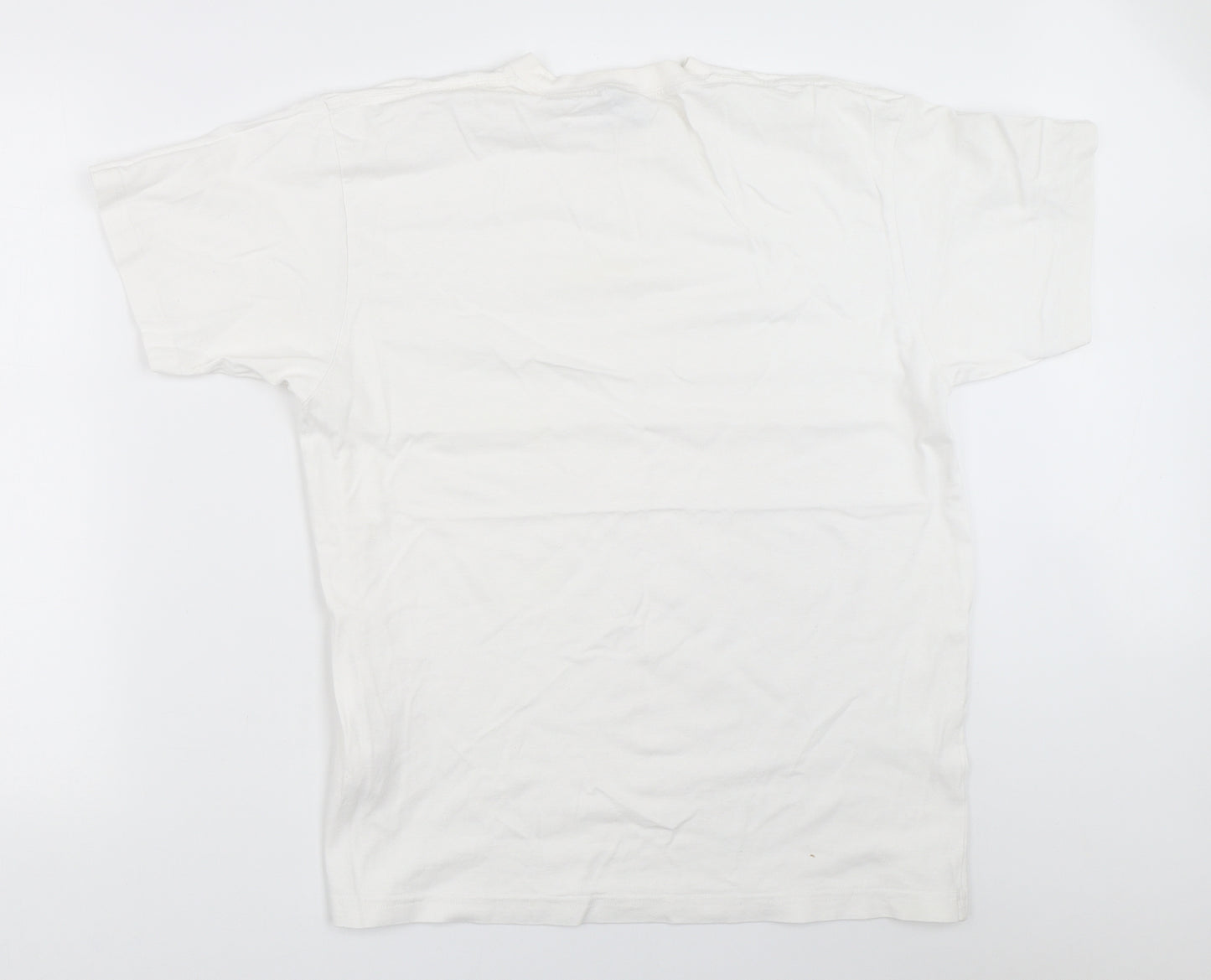 Foot Locker Mens White    T-Shirt Size M