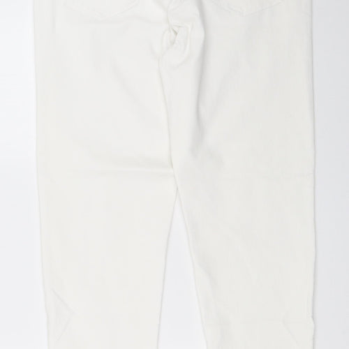 Peacocks Womens White   Jegging Jeans Size 16 L29 in